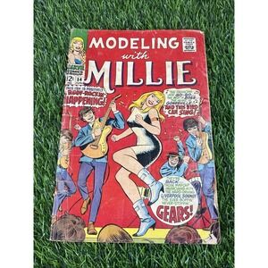 Modeling With Millie #54 June Marvel Comics 1960s Silver Age Complete Reader